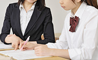 完全1対1で指導を受けられる