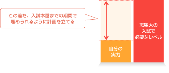 望大のレベルと実力の差を埋める