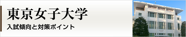 首都圏唯一の私大プロ専門家庭教師　東京女子大学に強いプロ家庭教師による入試対策