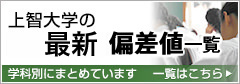 上智大学の2016年度偏差値一覧